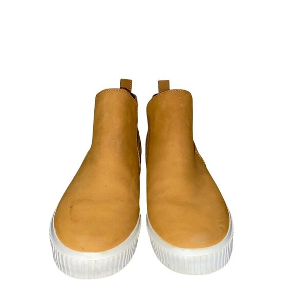 Timberland Women's Skyla Bay nubuck leather Pull on Wheat Boots Style A448T sz 9 - Picture 3 of 13